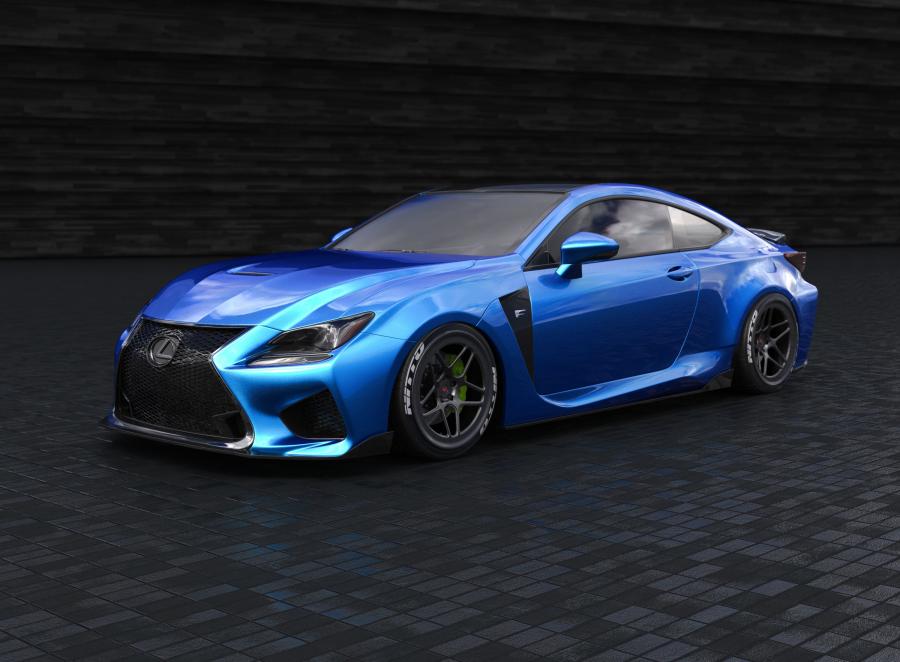 Lexus RC F by Clark Ishihara '2016